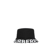 BLACK Bob réversible en gabardine de coton avec logo