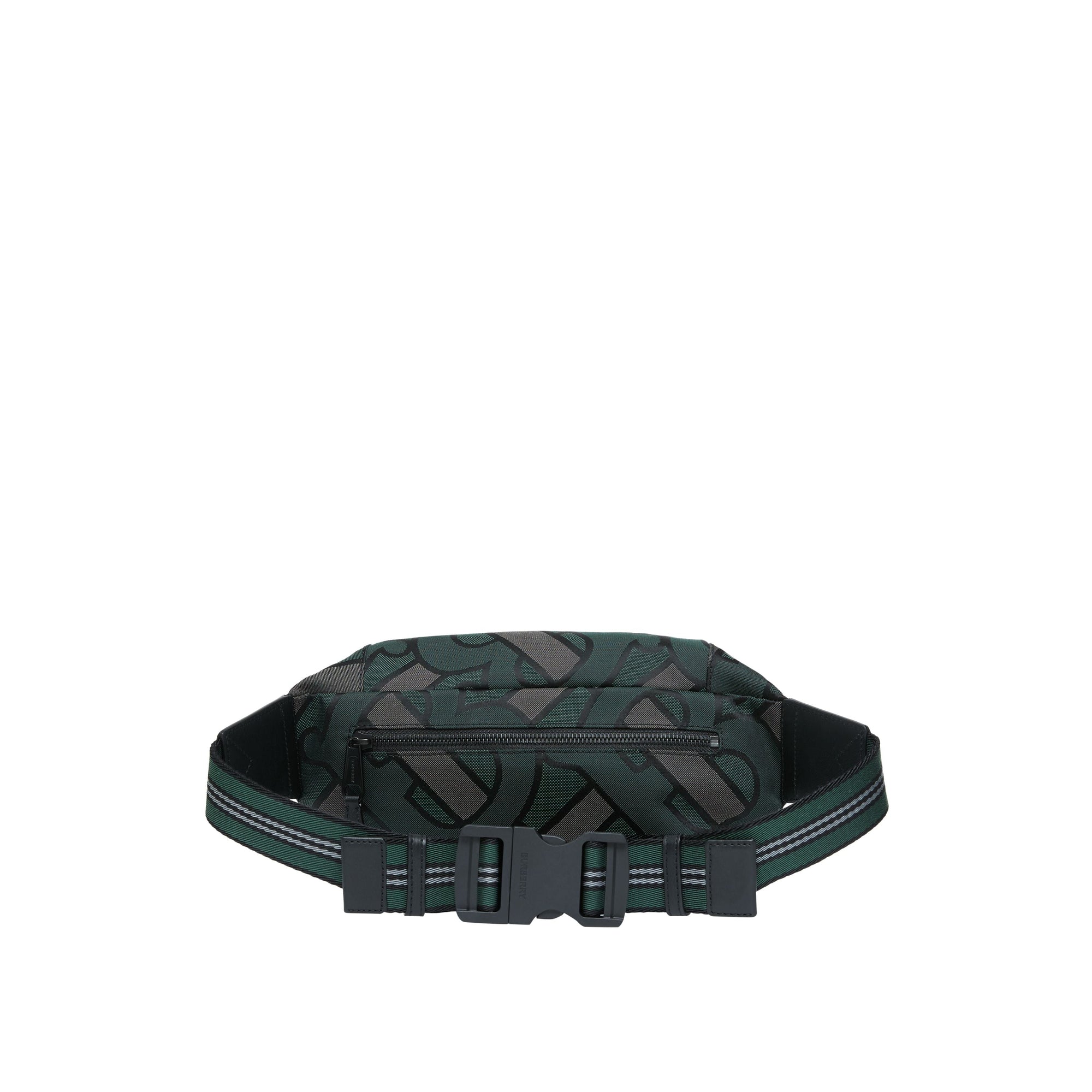 Sac banane Sonny en polyester recyclé Monogram - Vert Forêt