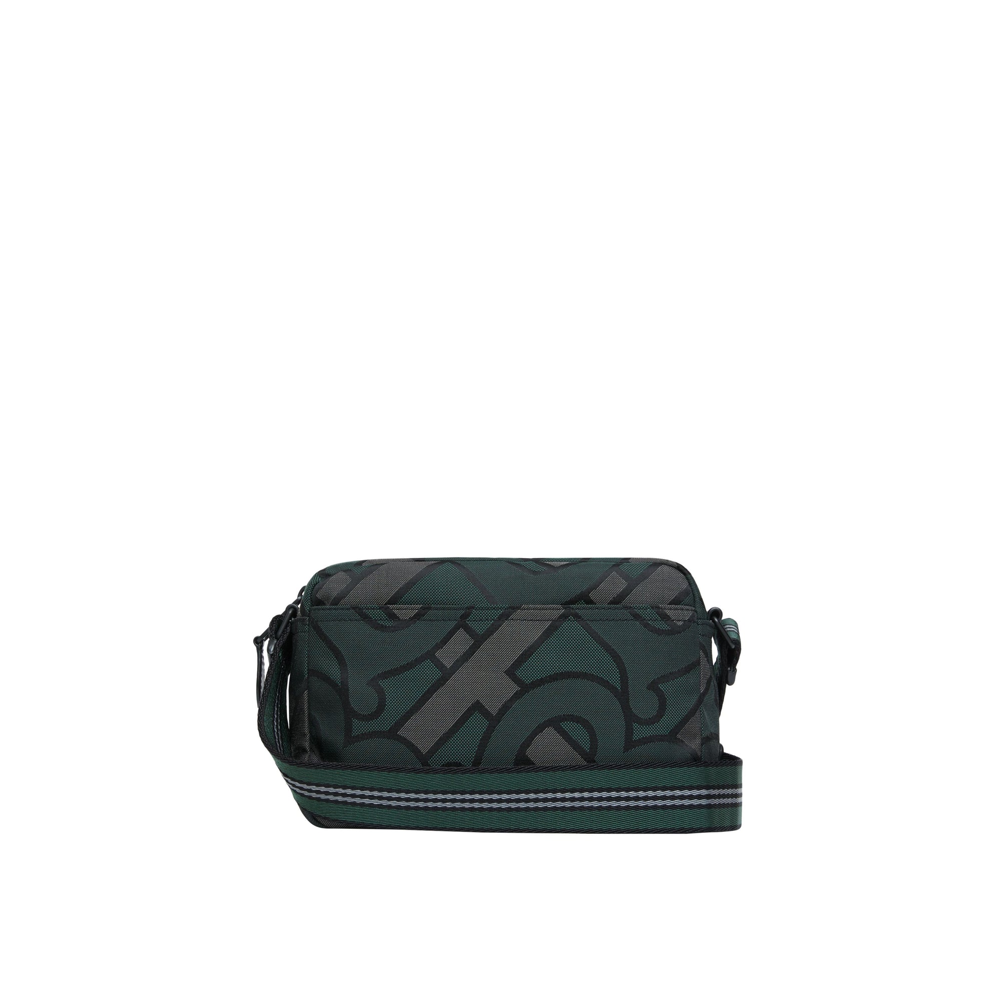 Sac à bandoulière en polyester recyclé Monogram - Vert Forêt