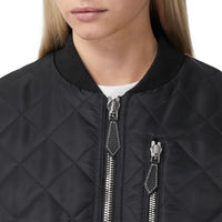 BLACK Bomber matelassé en nylon et coton