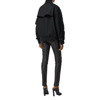 BLACK/BLACK Bomber matelassé en nylon et coton