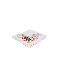 WHITE Couverture pour bébé en coton à imprimé montage