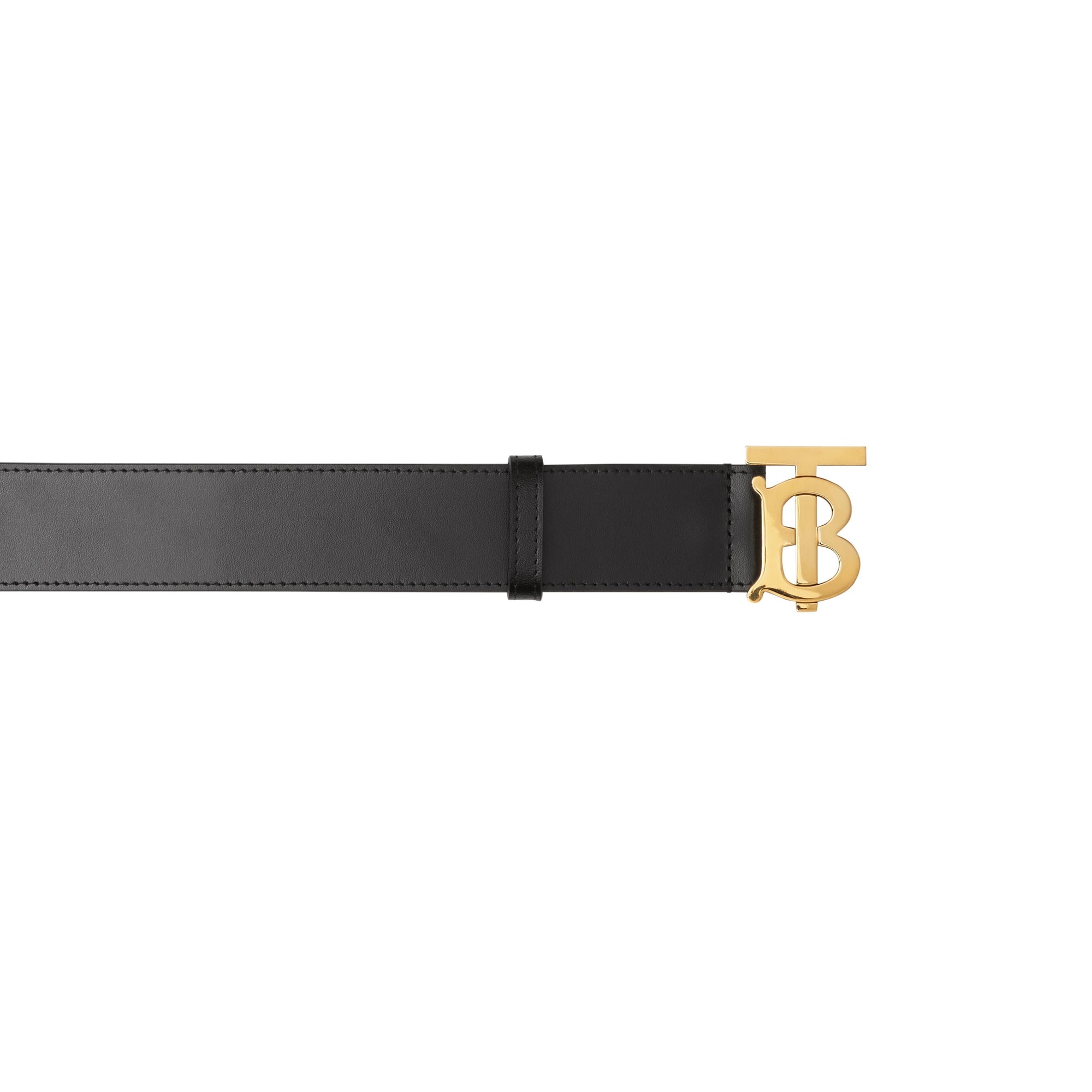 BLACK Ceinture en cuir Monogram