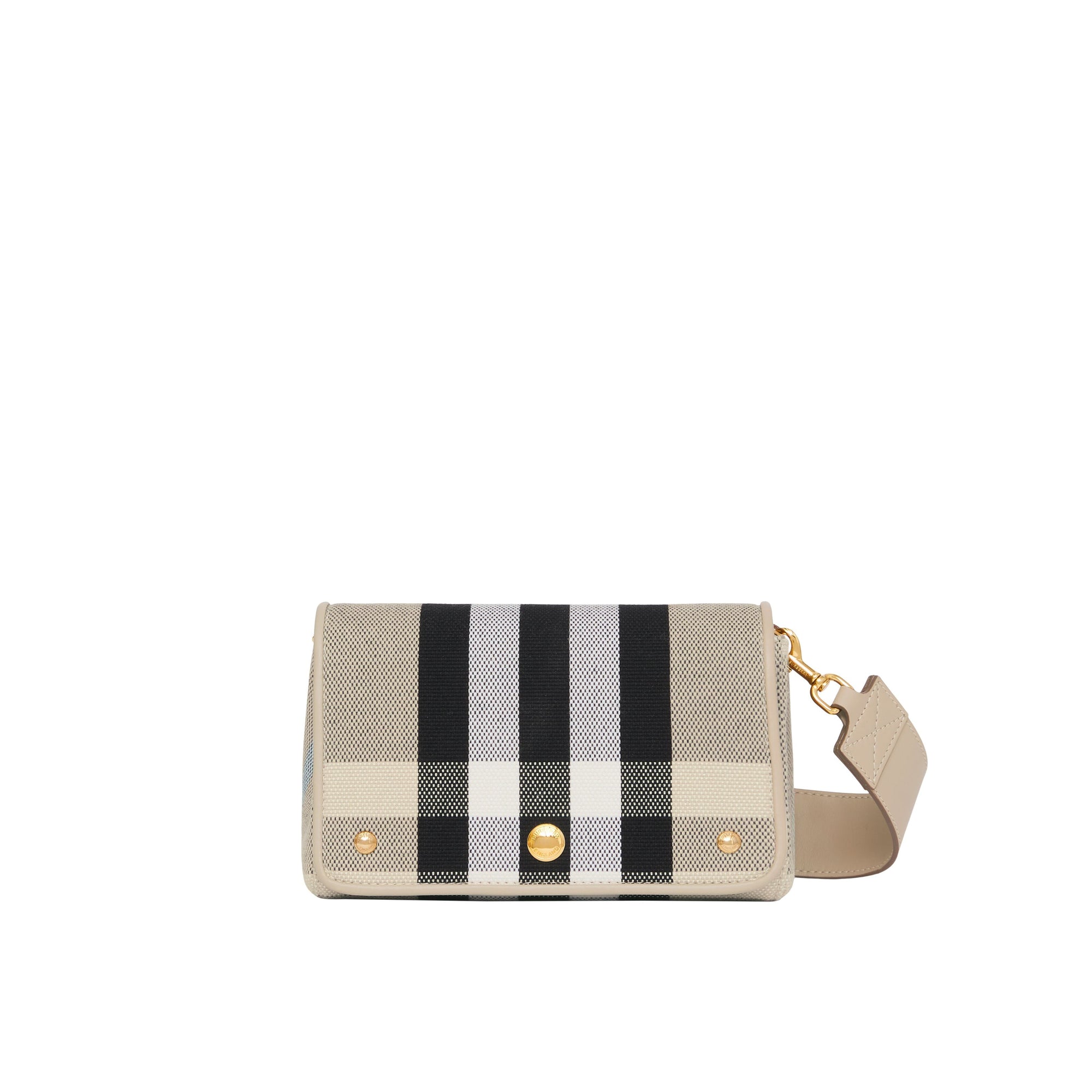 SOFT FAWN Petit sac à bandoulière en toile check