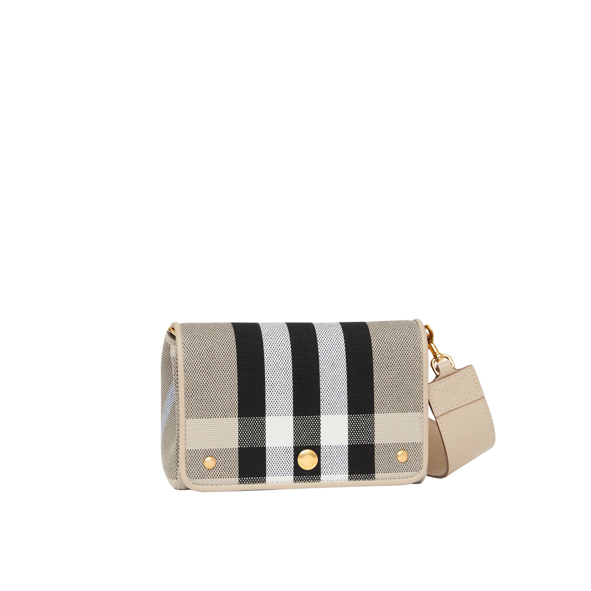 SOFT FAWN Petit sac à bandoulière en toile check