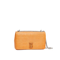 PALE ORANGE Petit sac Lola matelassé en cuir