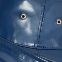 INK BLUE Chapeau de pêcheur en coton caoutchouté avec logo