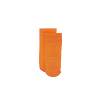 ORANGE Chaussettes diaphanes check en intarsia