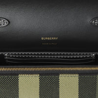 MILITARY GREEN Petit sac à bandoulière en toile check