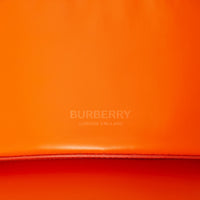BRIGHT ORANGE Visière en coton caoutchouté avec poche zippée amovible