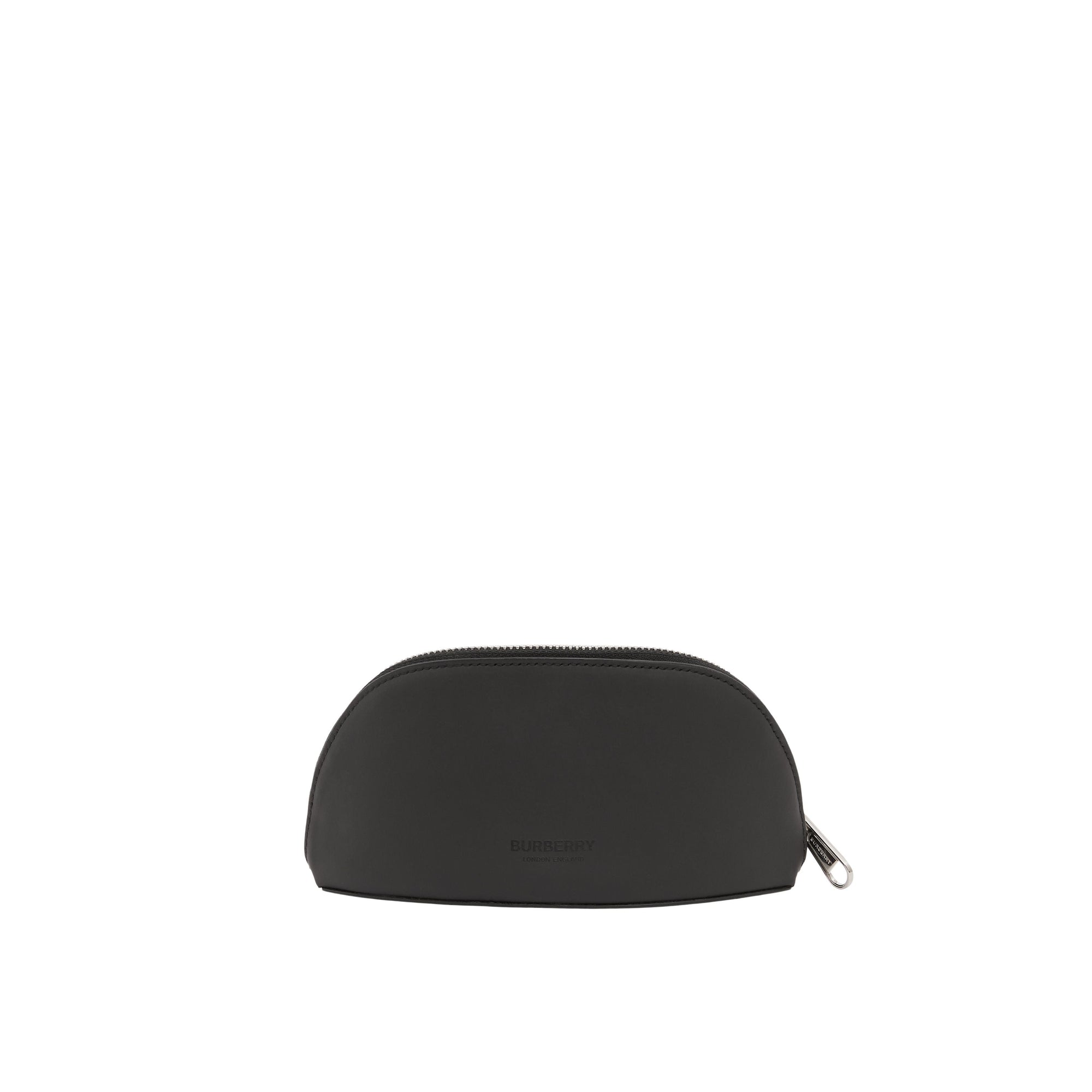 BLACK Visière en coton caoutchouté avec poche zippée amovible