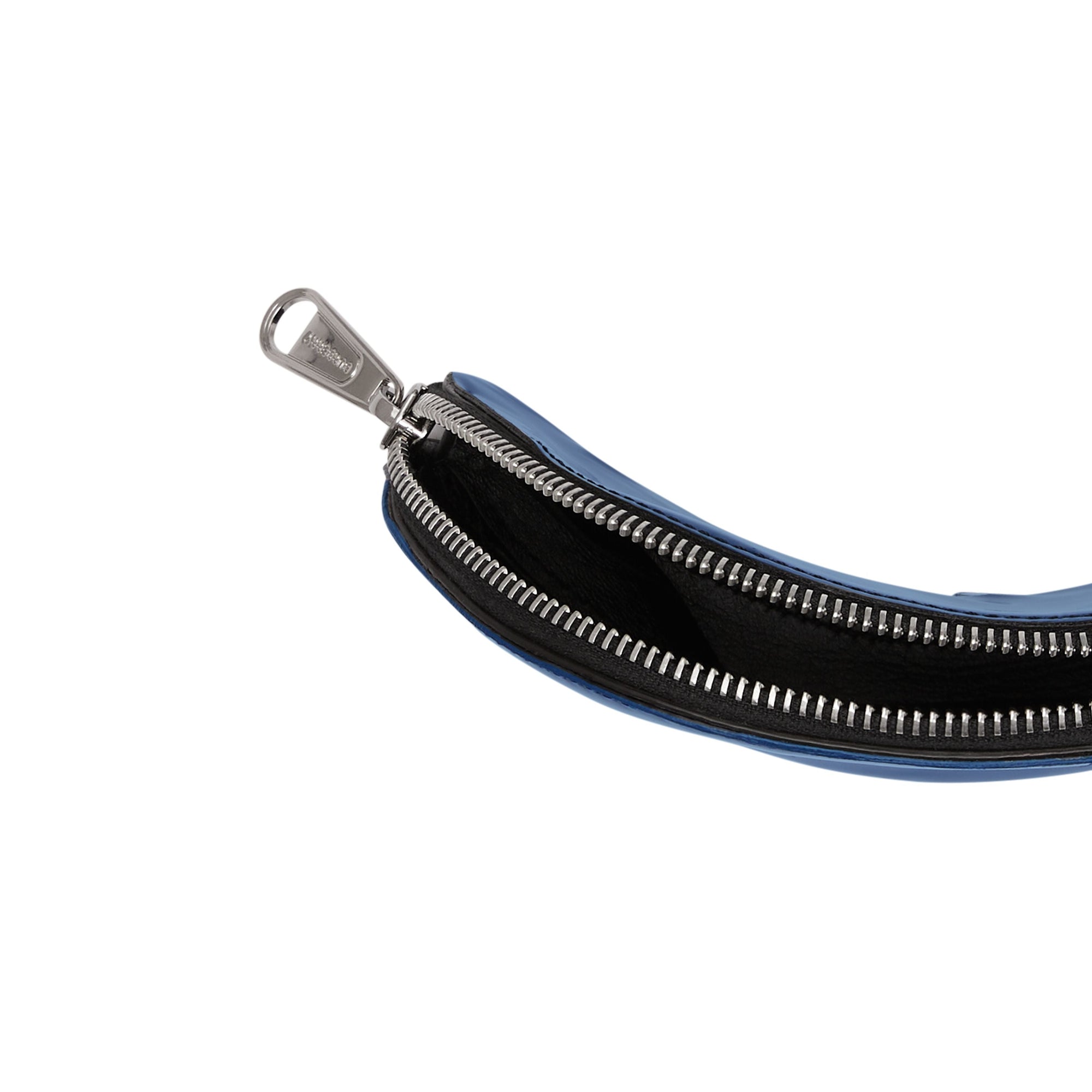 INK BLUE Visière en vinyle avec poche zippée amovible