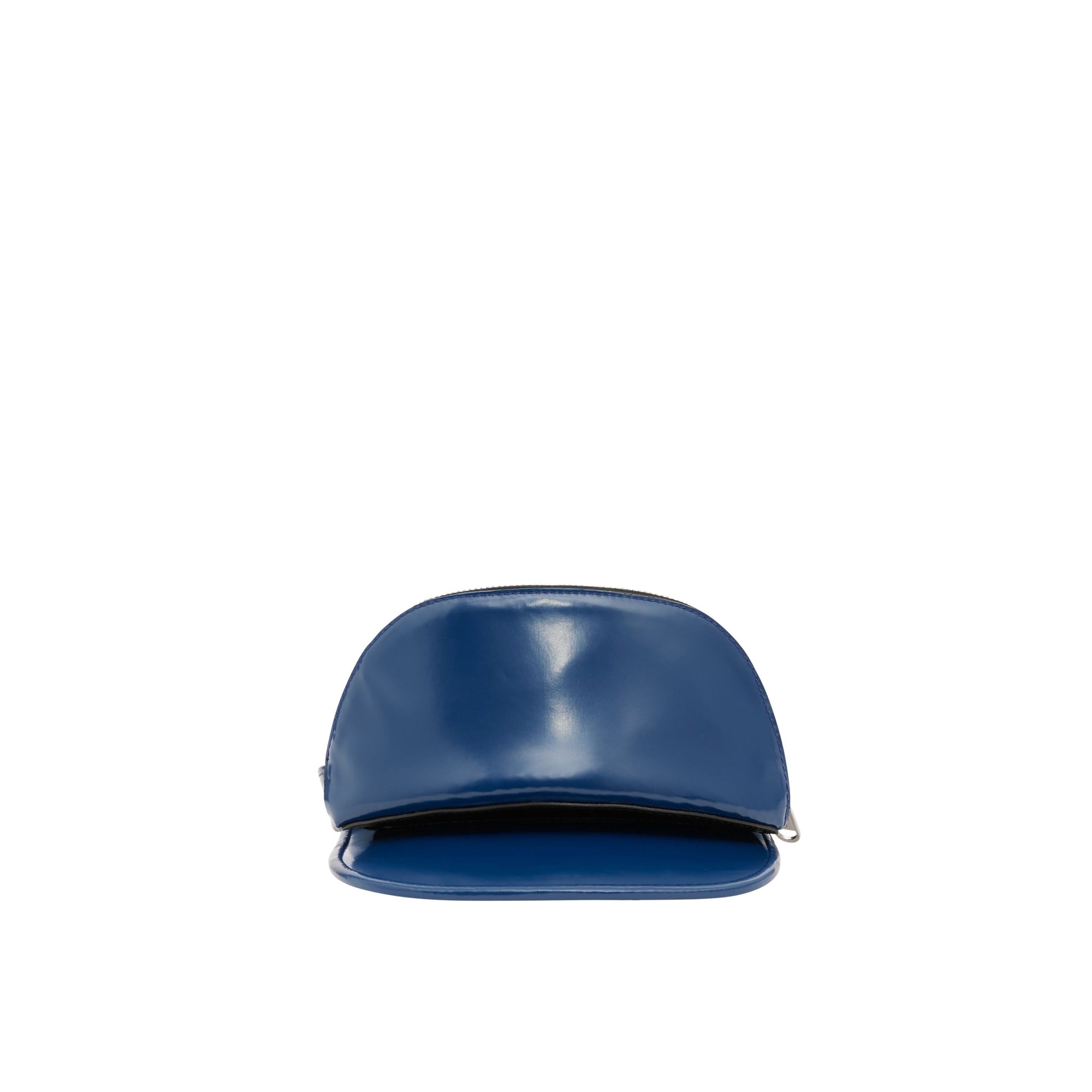 INK BLUE Visière en vinyle avec poche zippée amovible