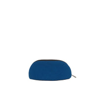 BLUE Visière en coton et lin avec poche zippée amovible