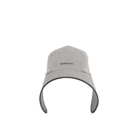 BLACK/WHITE Casquette à bords larges en coton avec logo