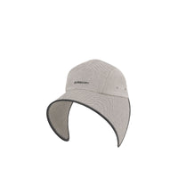 BLACK/WHITE Casquette à bords larges en coton avec logo