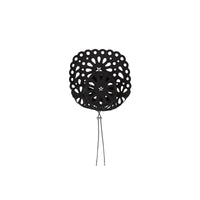 BLACK Chapeau de pêcheur en broderie anglaise et gabardine de coton
