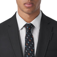 BLACK Veste de costume classique en laine et cachemire