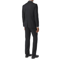 BLACK Veste de costume classique en laine et cachemire