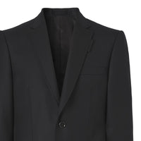 BLACK Veste de costume classique en laine et cachemire