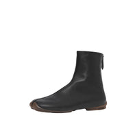 BLACK/EBONY BROWN Bottines façon chaussettes en cuir Phoenix