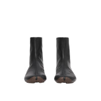 BLACK/EBONY BROWN Bottines façon chaussettes en cuir Phoenix