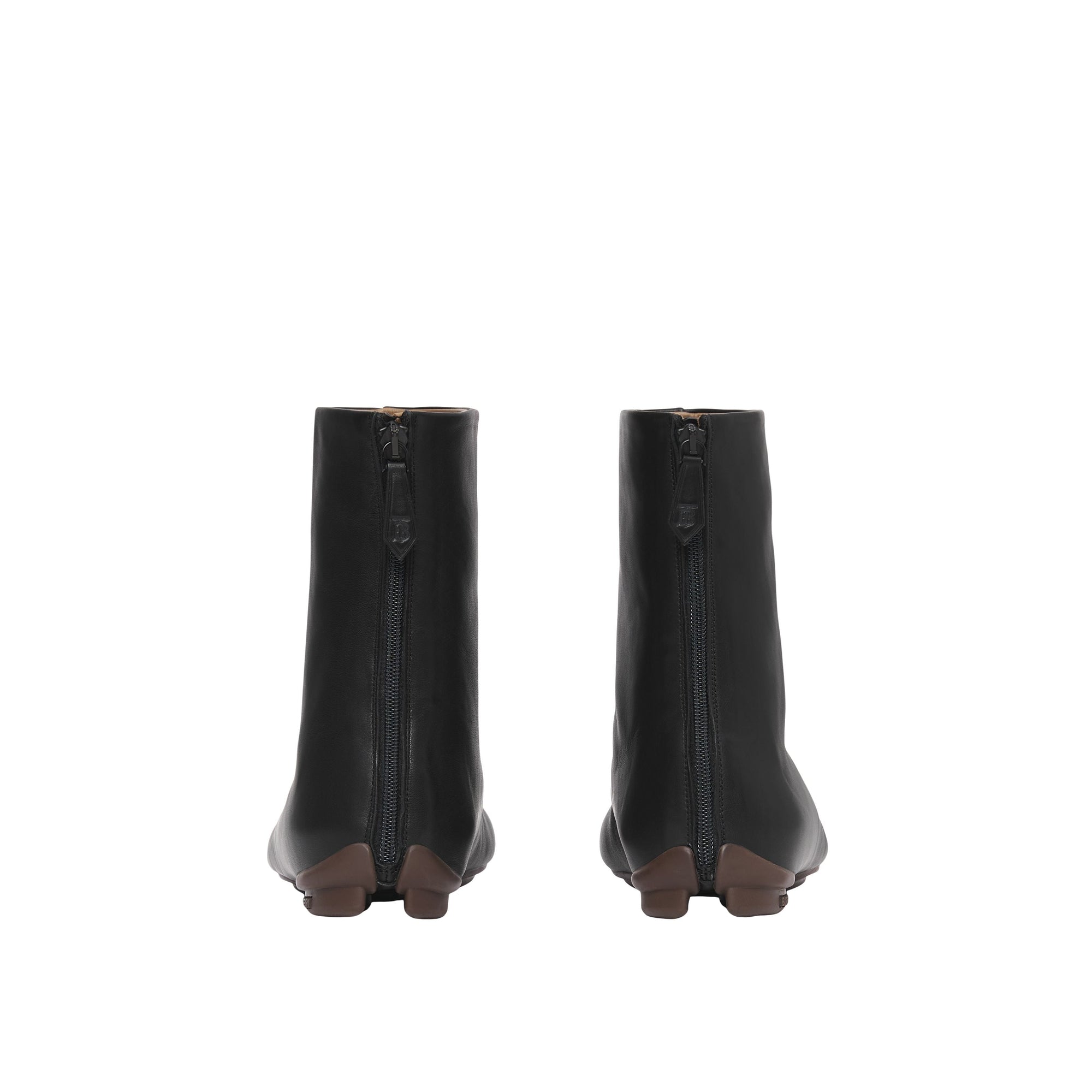 BLACK/EBONY BROWN Bottines façon chaussettes en cuir Phoenix
