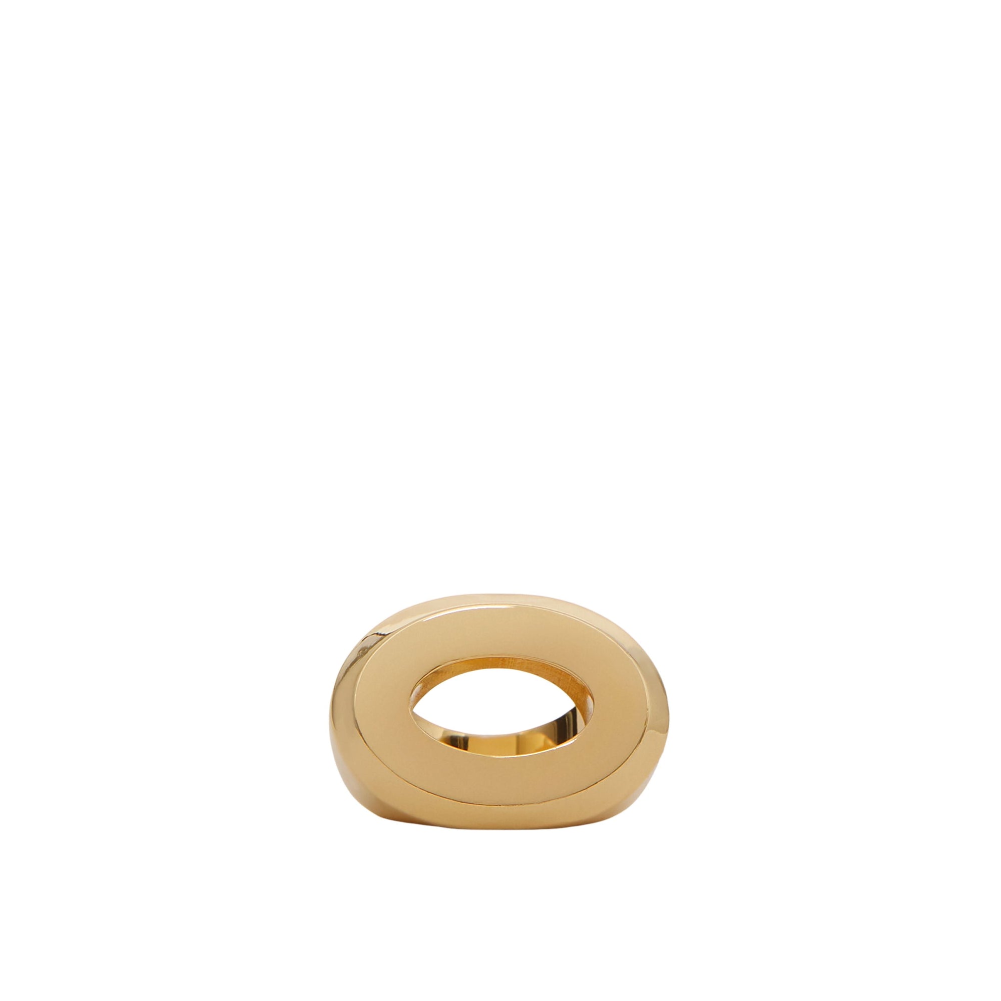 LIGHT GOLD Bague à découpe plaquée or