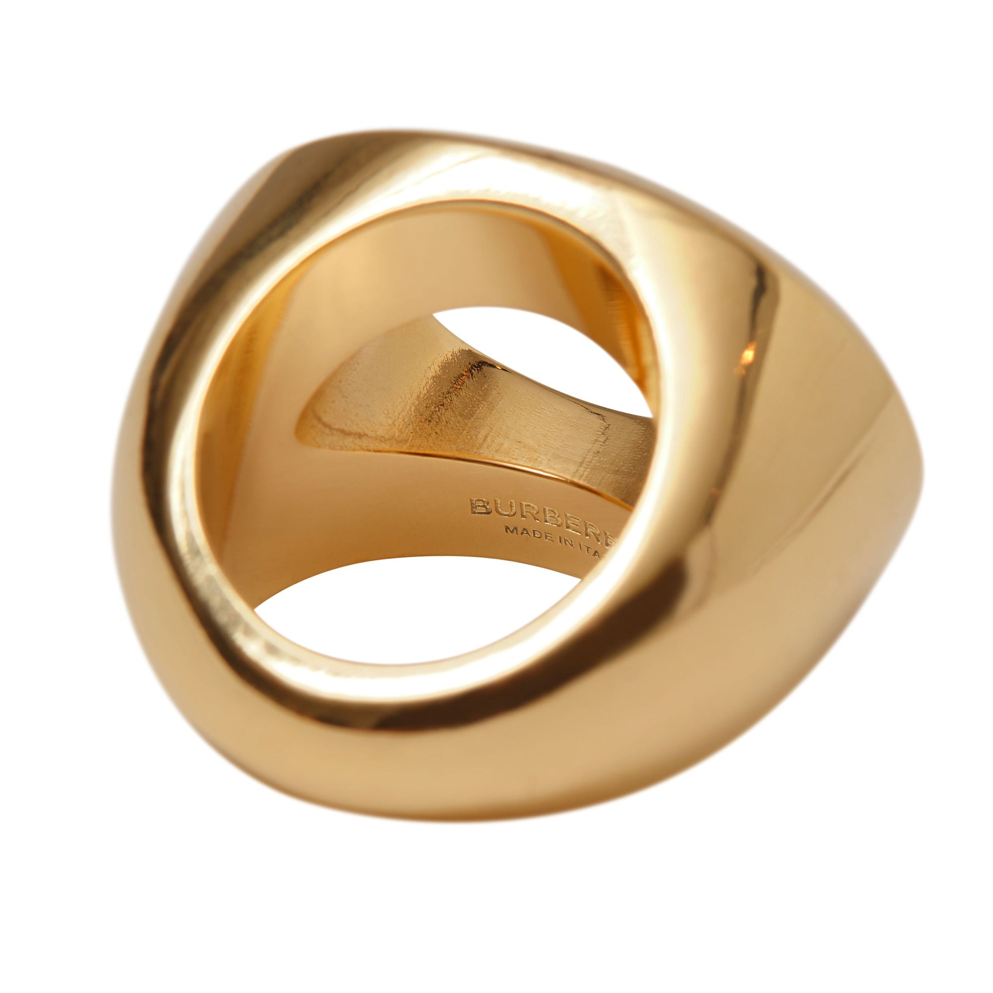 LIGHT GOLD Bague à découpe plaquée or