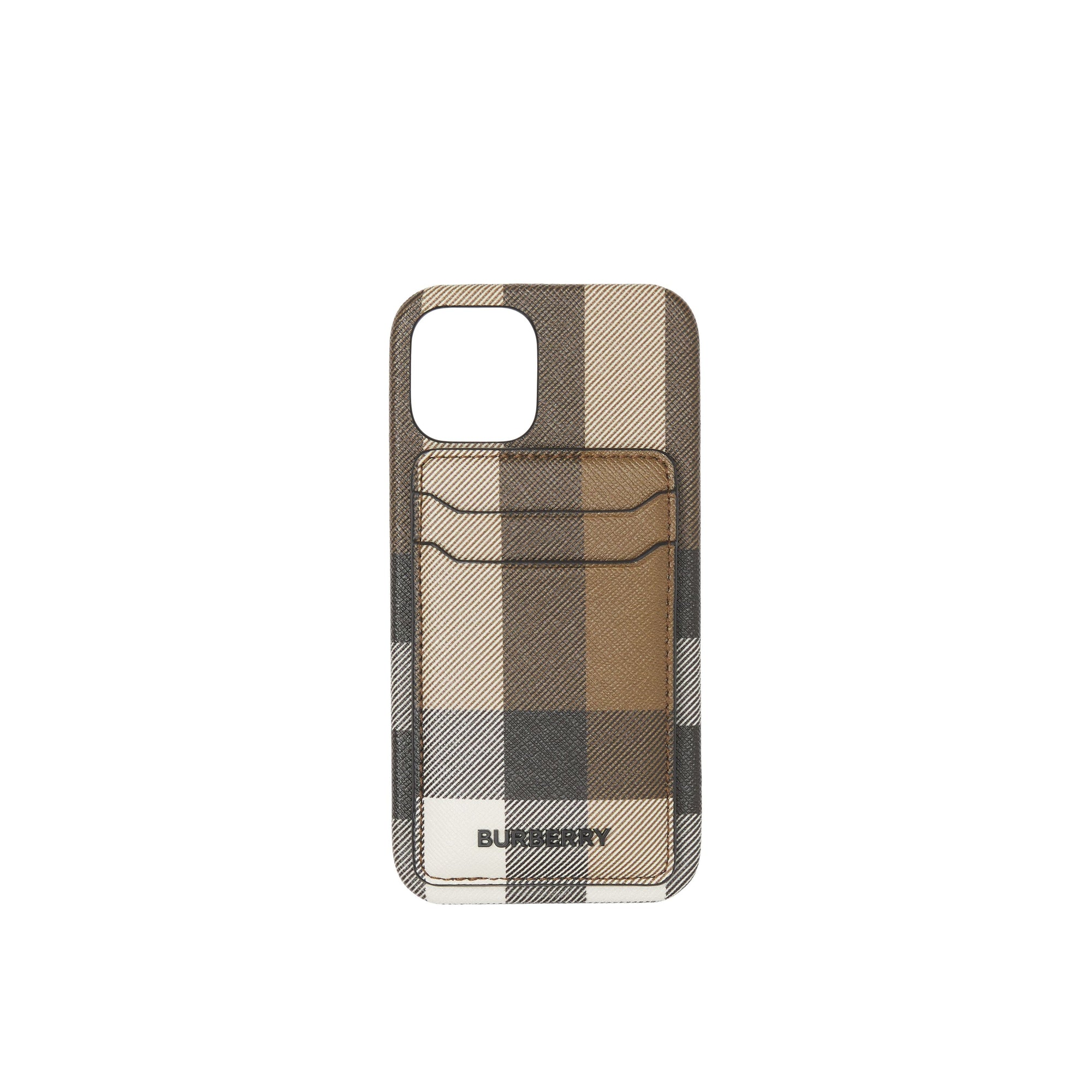 DARK BIRCH BROWN Coque pour iPhone 12 Pro check