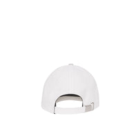 WHITE Casquette de baseball en gabardine de coton à motif cœur