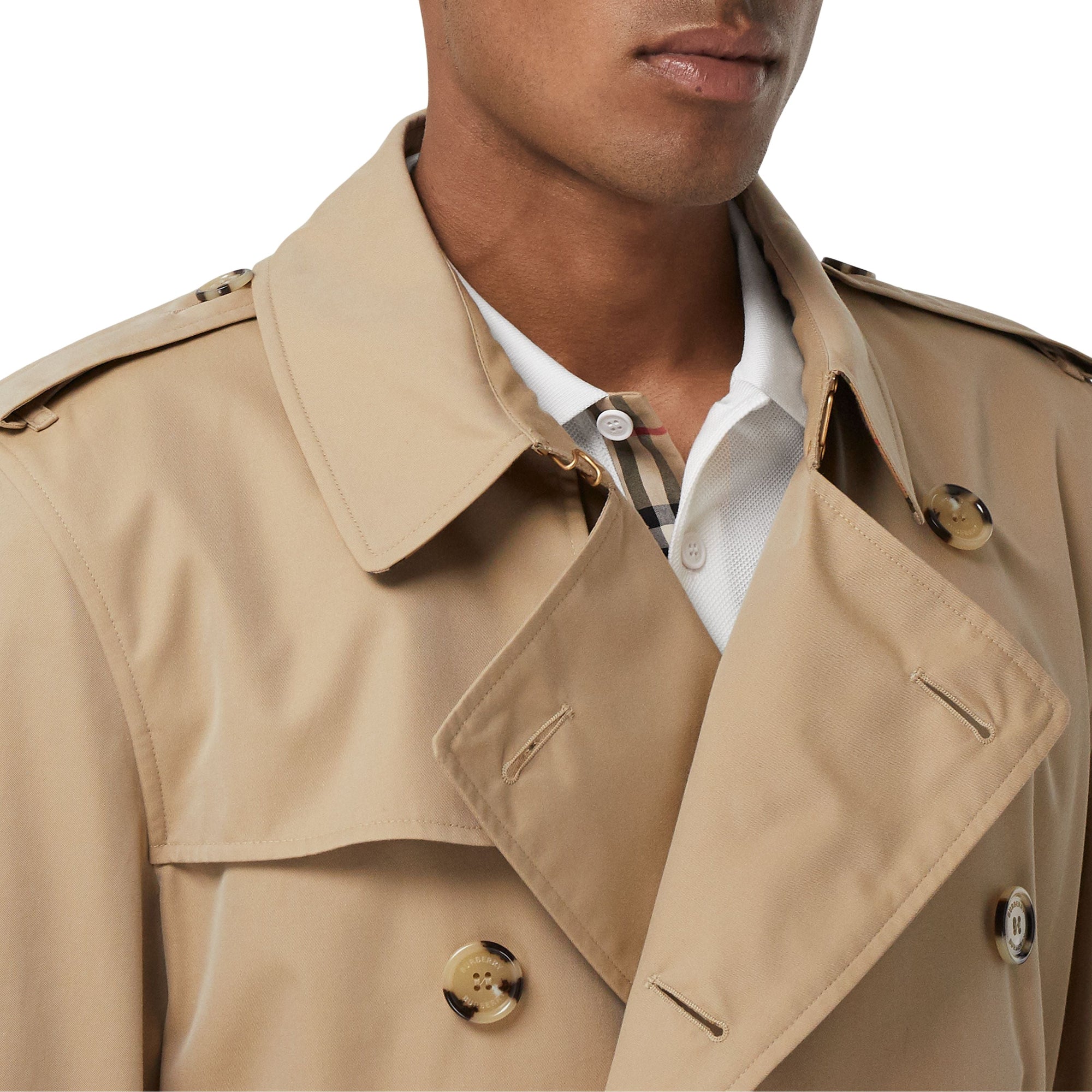 Trench Heritage mi-long the Kensington - Miel