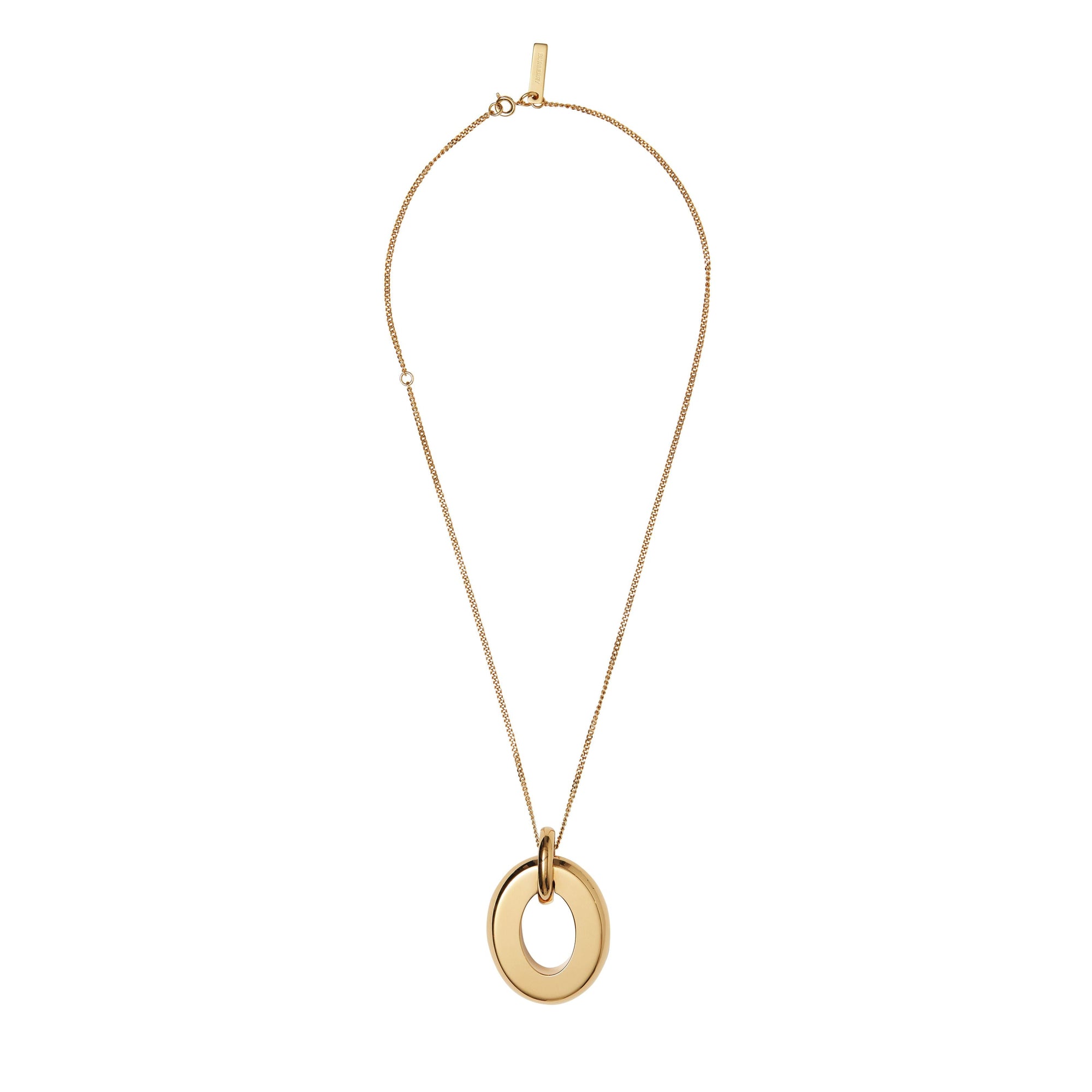 LIGHT GOLD Collier à découpe plaqué or