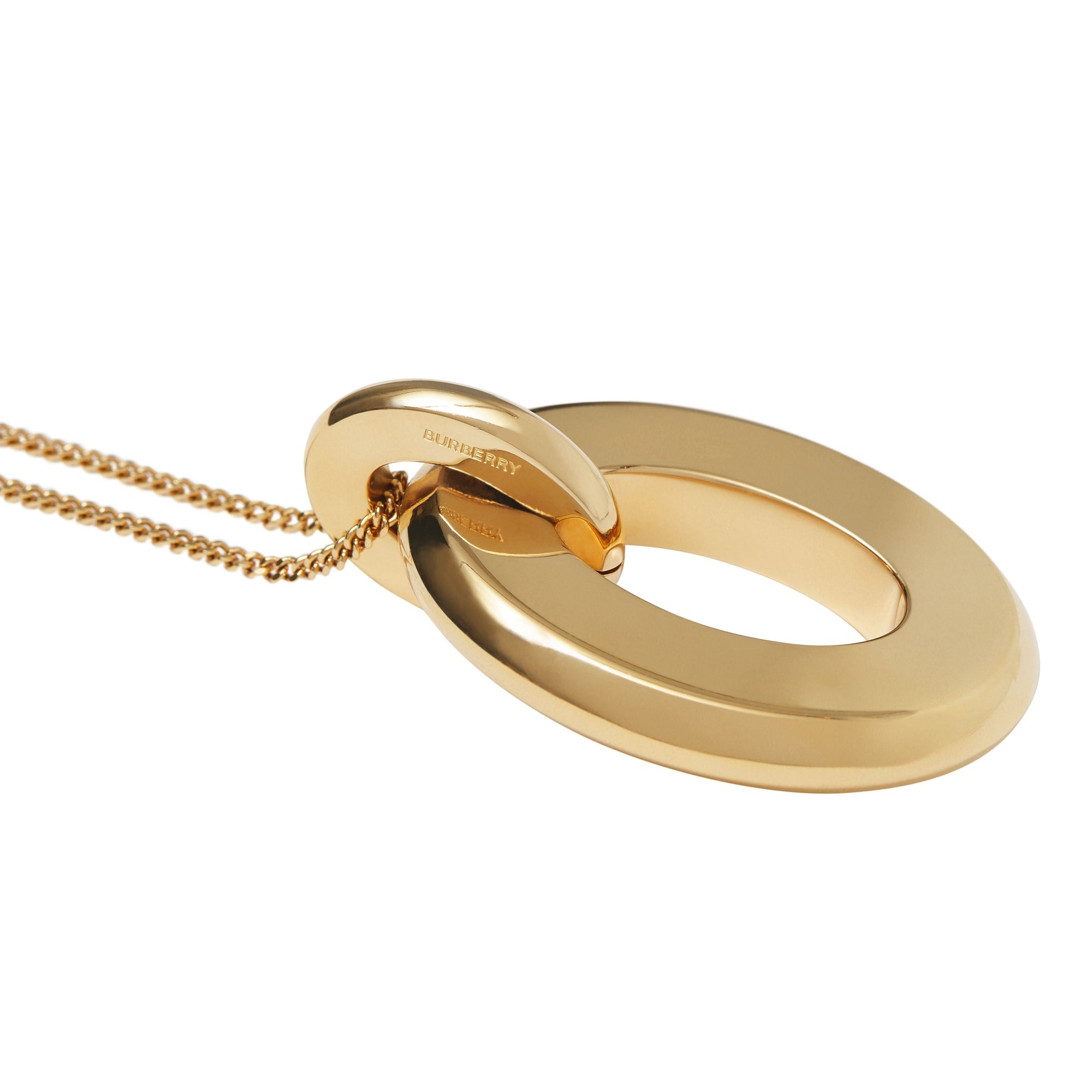 LIGHT GOLD Collier à découpe plaqué or