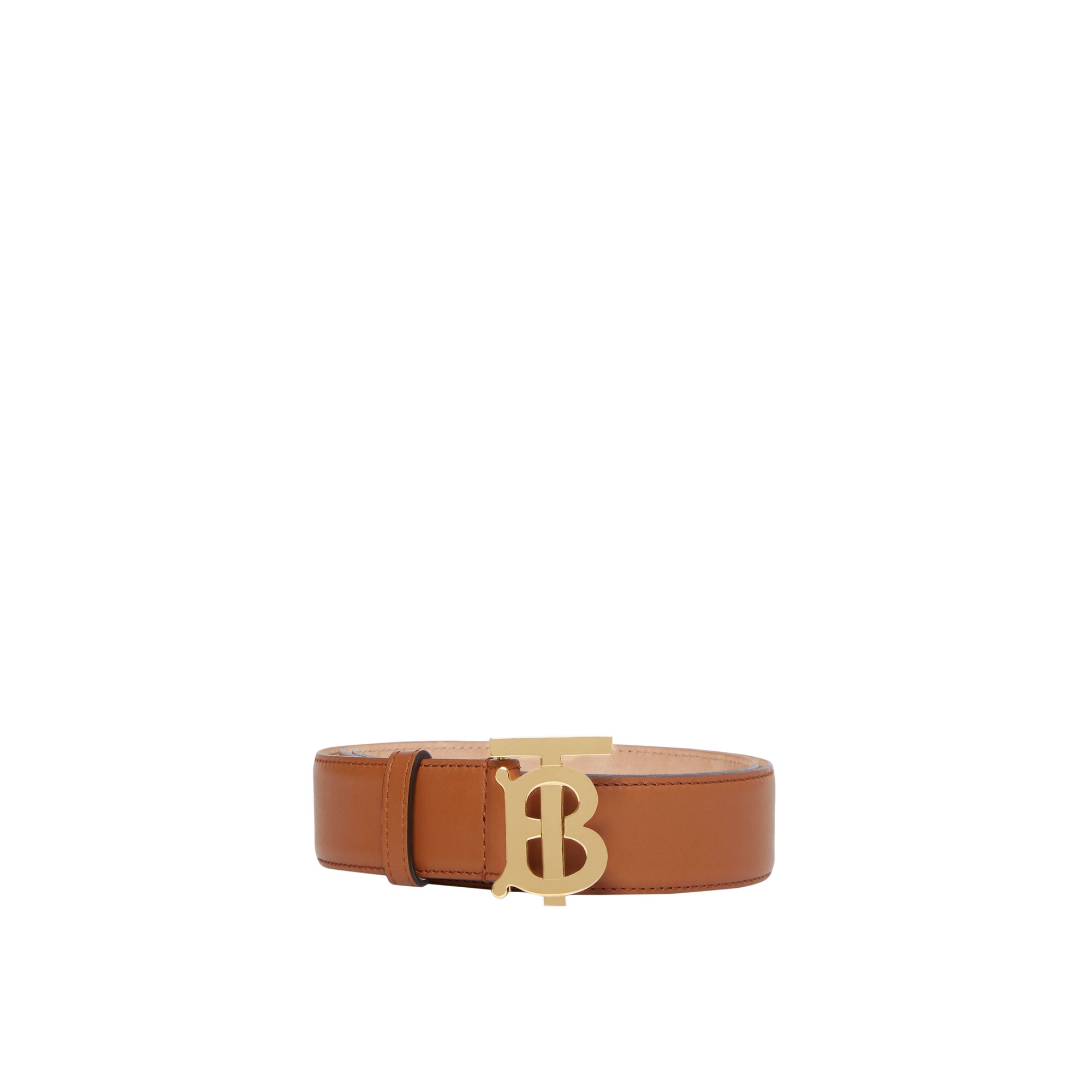 TAN Ceinture en cuir Monogram