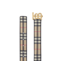ARCHIVE BEIGE Ceinture Vintage check et Monogram