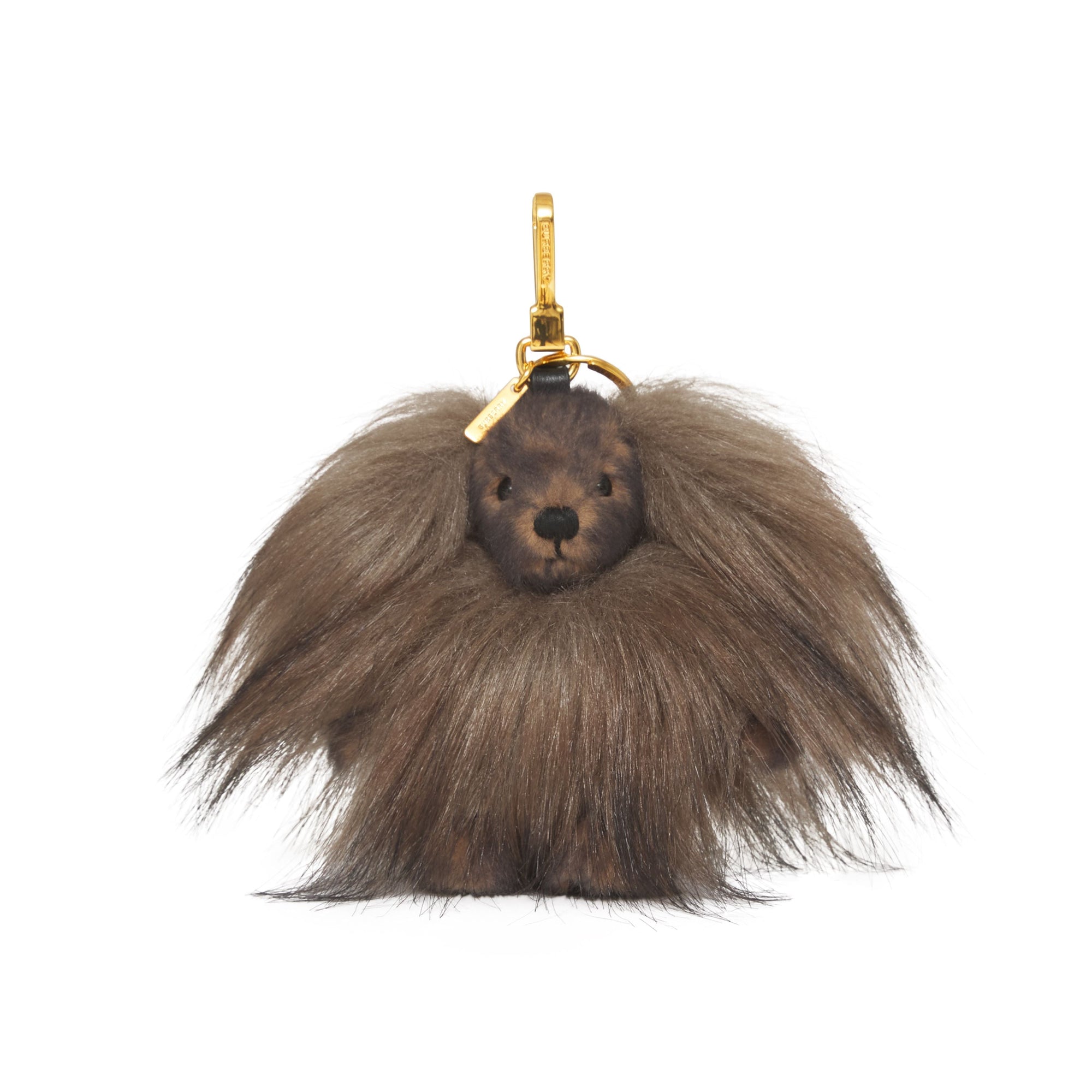BLACK Porte-clés Thomas Bear en fausse fourrure
