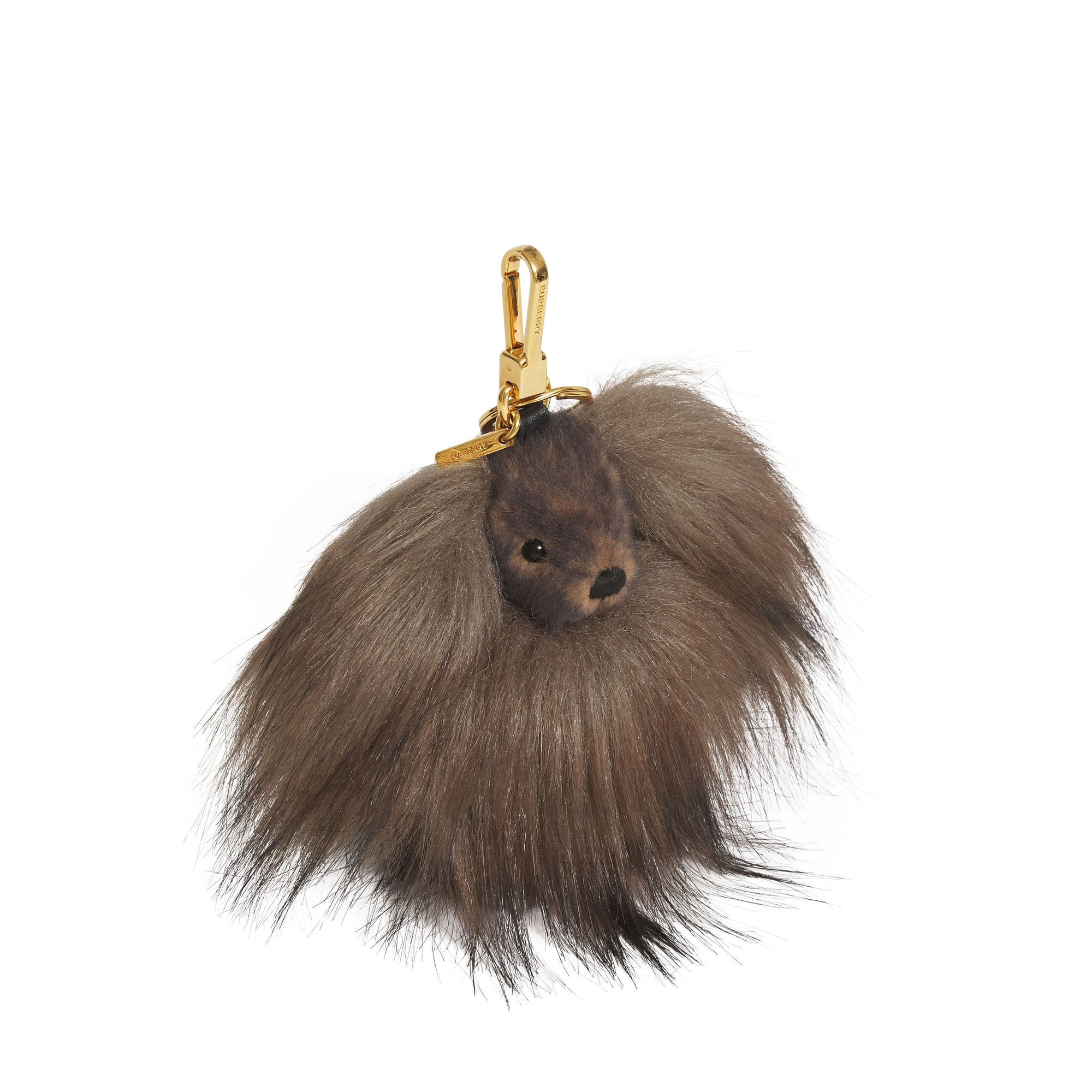 BLACK Porte-clés Thomas Bear en fausse fourrure