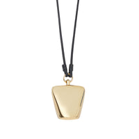 LIGHT GOLD Collier à sonnaille plaqué or