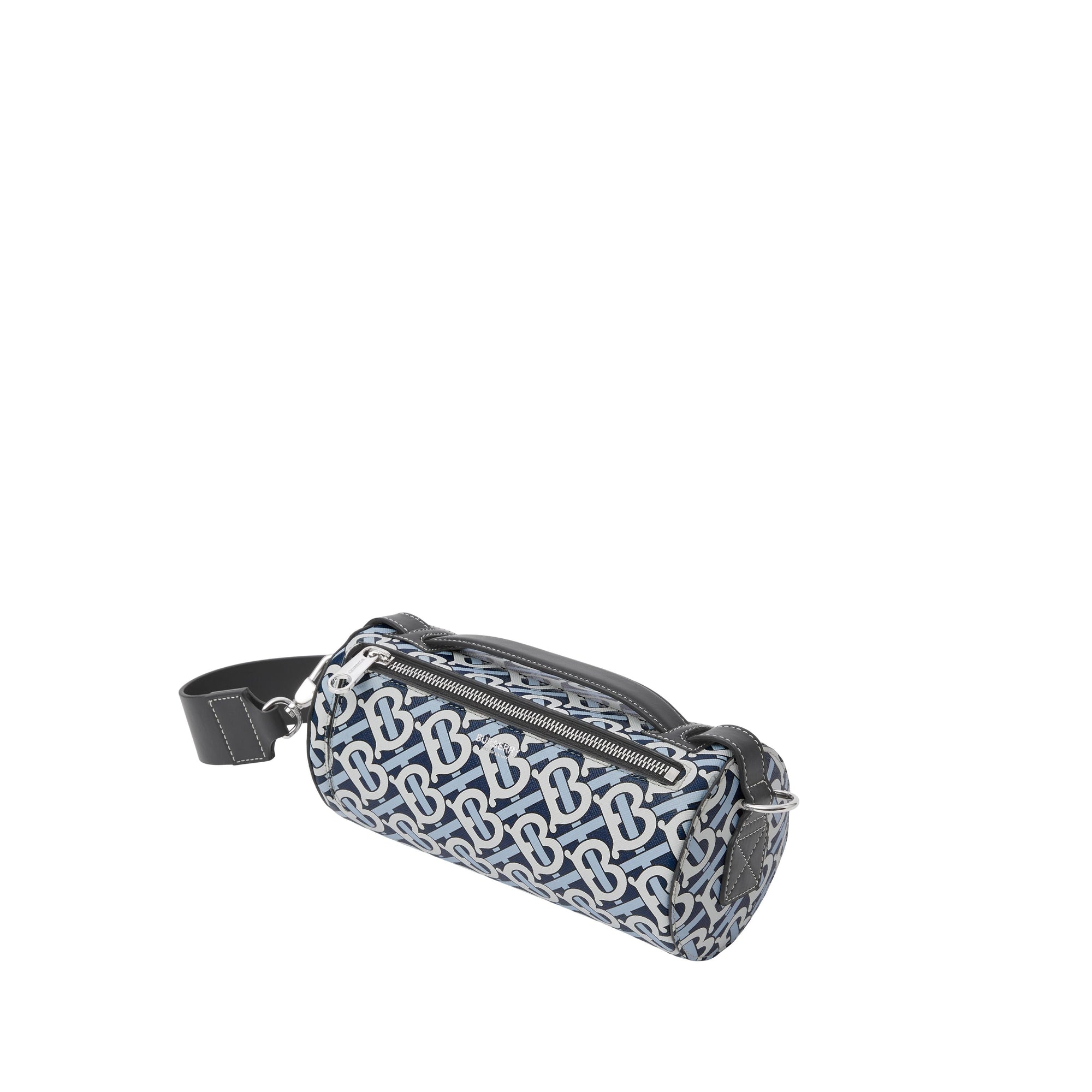 COBALT/WHITE Sac The Barrel en toile écologique Monogram