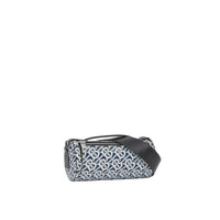 COBALT/WHITE Sac The Barrel en toile écologique Monogram