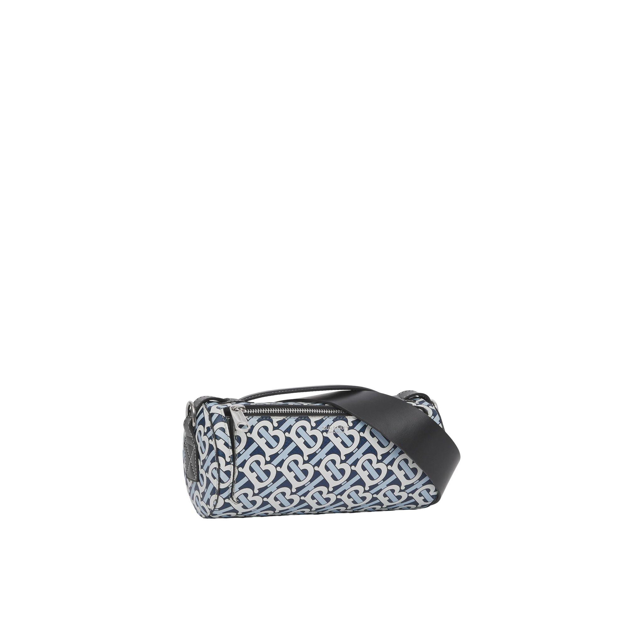 COBALT/WHITE Sac The Barrel en toile écologique Monogram