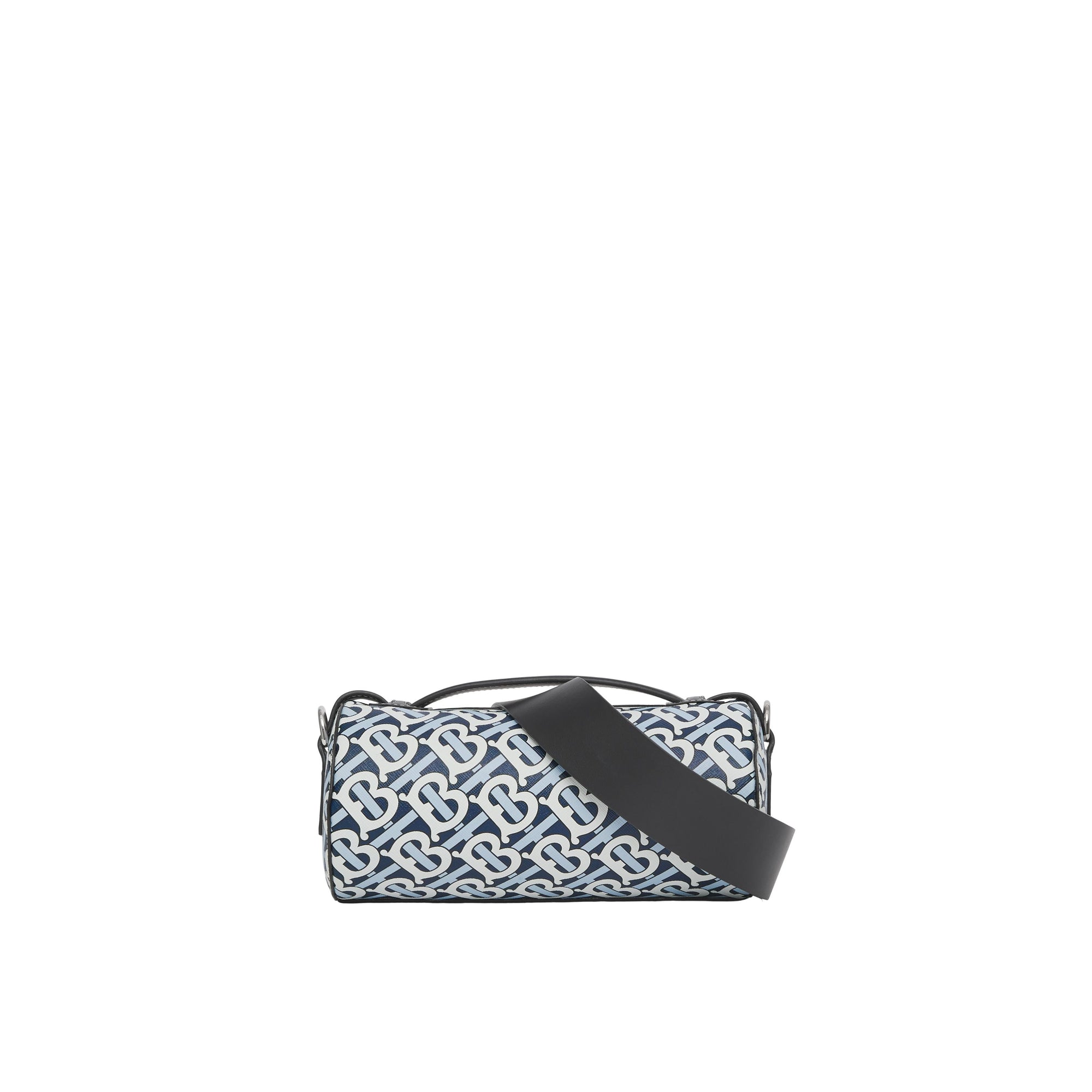 COBALT/WHITE Sac The Barrel en toile écologique Monogram