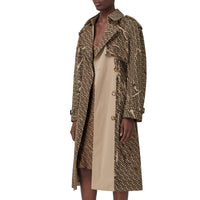 HONEY PFP Trench en coton Monogram