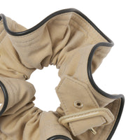 HONEY Chouchou en gabardine de coton tropicale avec ceinture