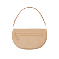 COOL BEIGE Sac Olympia extra-large en cuir d'agneau plongé