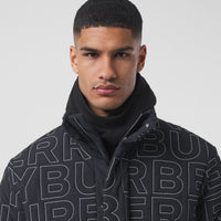 BLACK Cagoule en jersey de coton avec logo