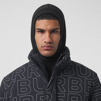 BLACK Cagoule en jersey de coton avec logo