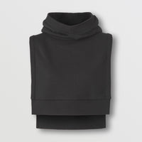 BLACK Cagoule en jersey de coton avec logo