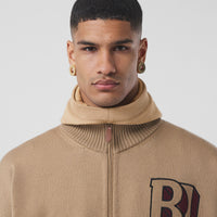 CAMEL Cagoule en jersey de coton avec logo